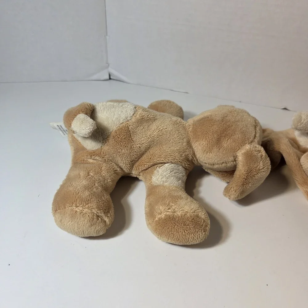 Baby Gund Spunky Huggybuddy Tan Puppy Dog Lovey Security Blanket / Spunky Dog Pl